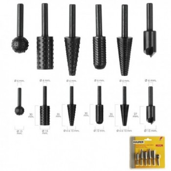 Set of Rotary Drill Bits...