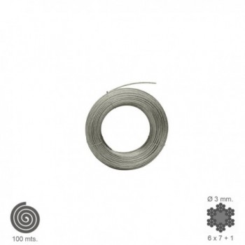 Galvanised Cable   3  mm....