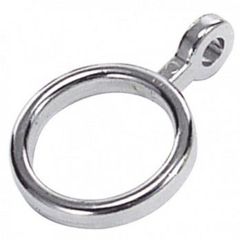 Silver Double Curtain Rings